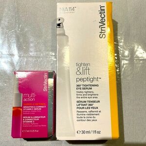 StriVectin TIGHTEN & LIFT PEPTIGHT EYE SERUM & SUPER C RETINOL